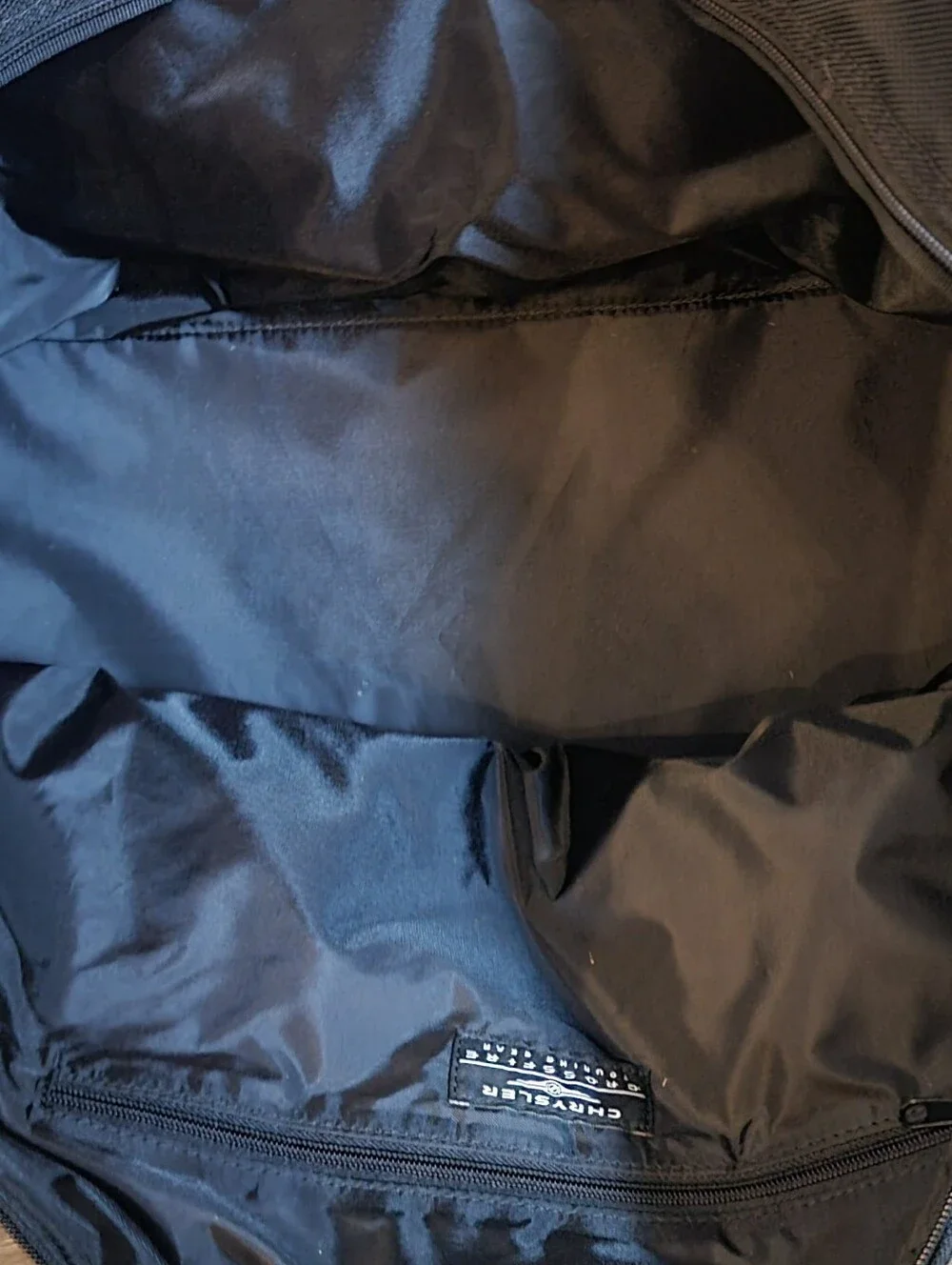 Chrysler Crossfire Touring Gear Duffel Bag Black Travel Weekender Bag 26x14